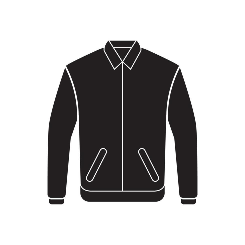Jacket symbol icon,logo illustration design template. vector