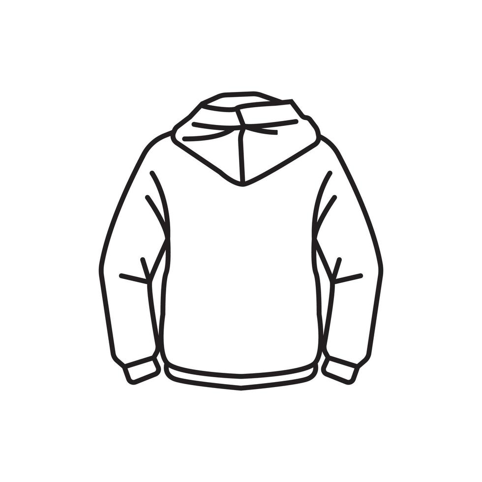 Jacket symbol icon,logo illustration design template. vector