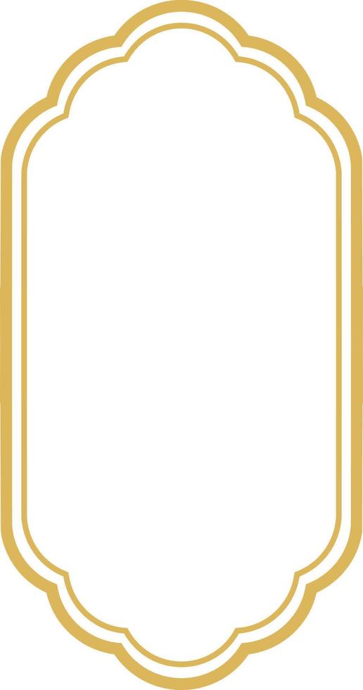 Islamic Frame Illustration vector