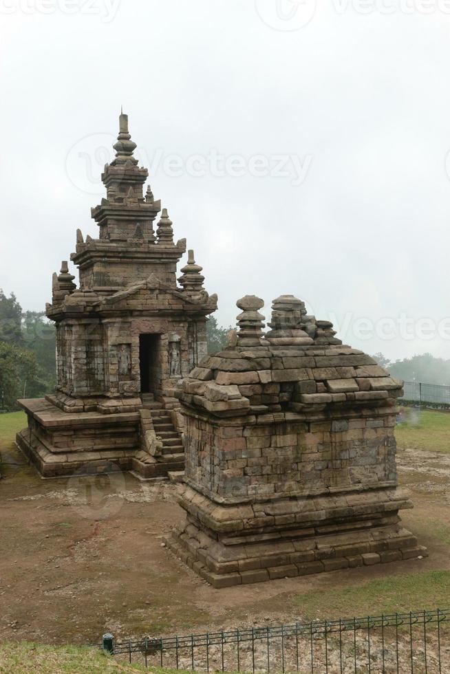 The second temple of the Gedong Songo temple, Semarang district photo