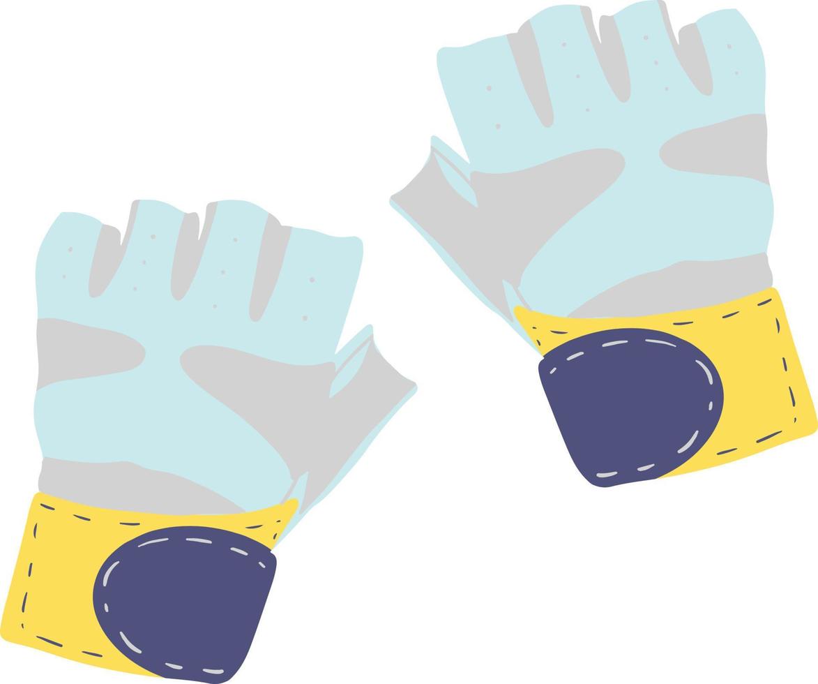Sport Gloves Illustration vector