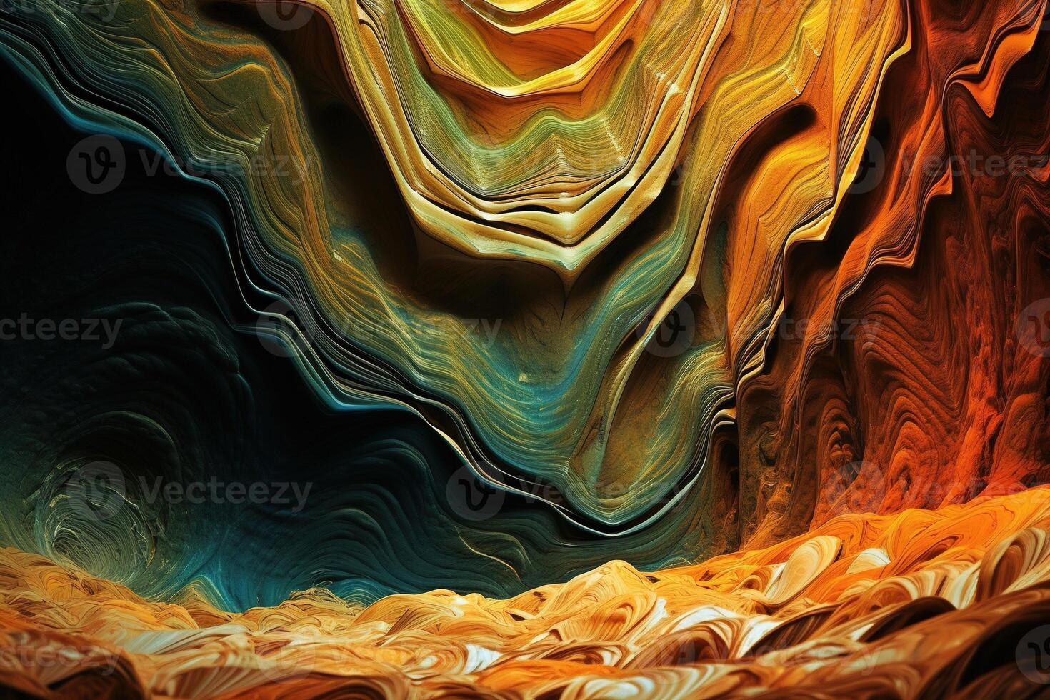 Prehistoric Cavern Texture Illustration Background with photo
