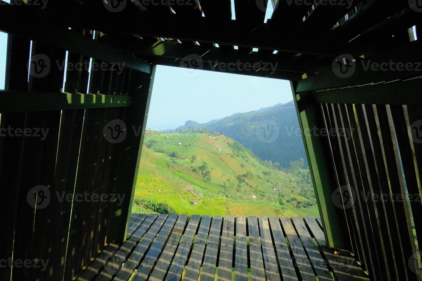 vista desde la ventana foto