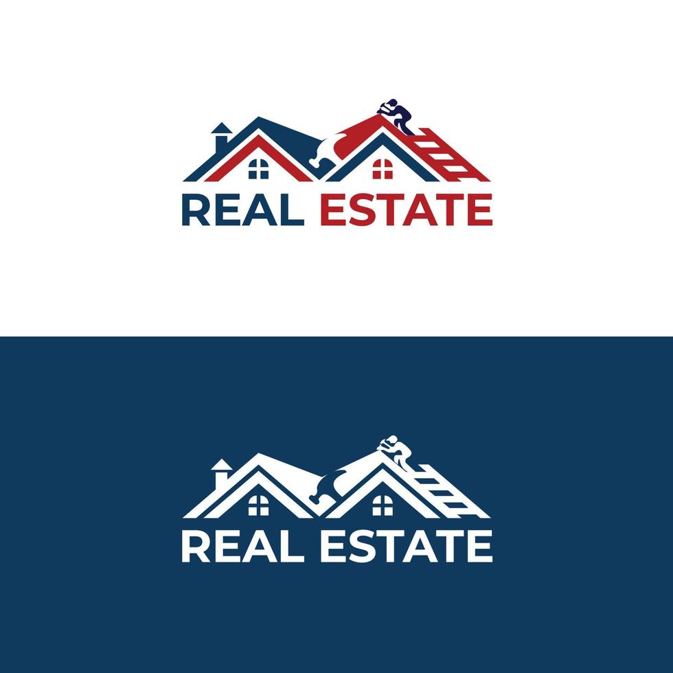 real estate logo design, Real Estate, Building, and Construction Logo Vector Design.