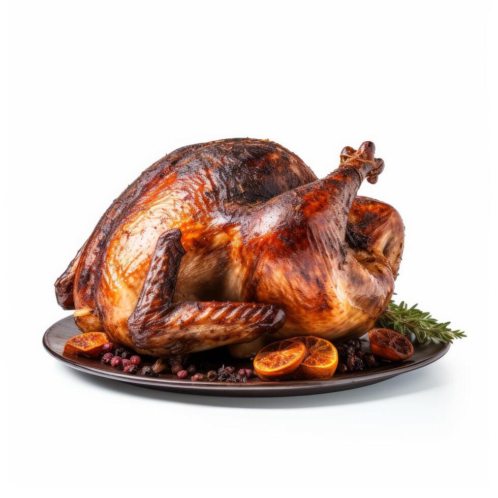 Turkey isolated. Illustration photo