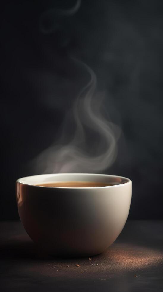 Cup of coffee. Illustration photo