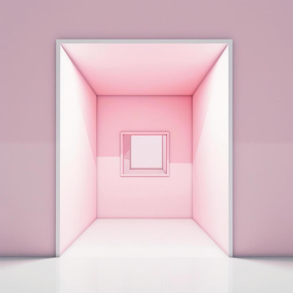 Minimalist background for post in social network. Illustration photo