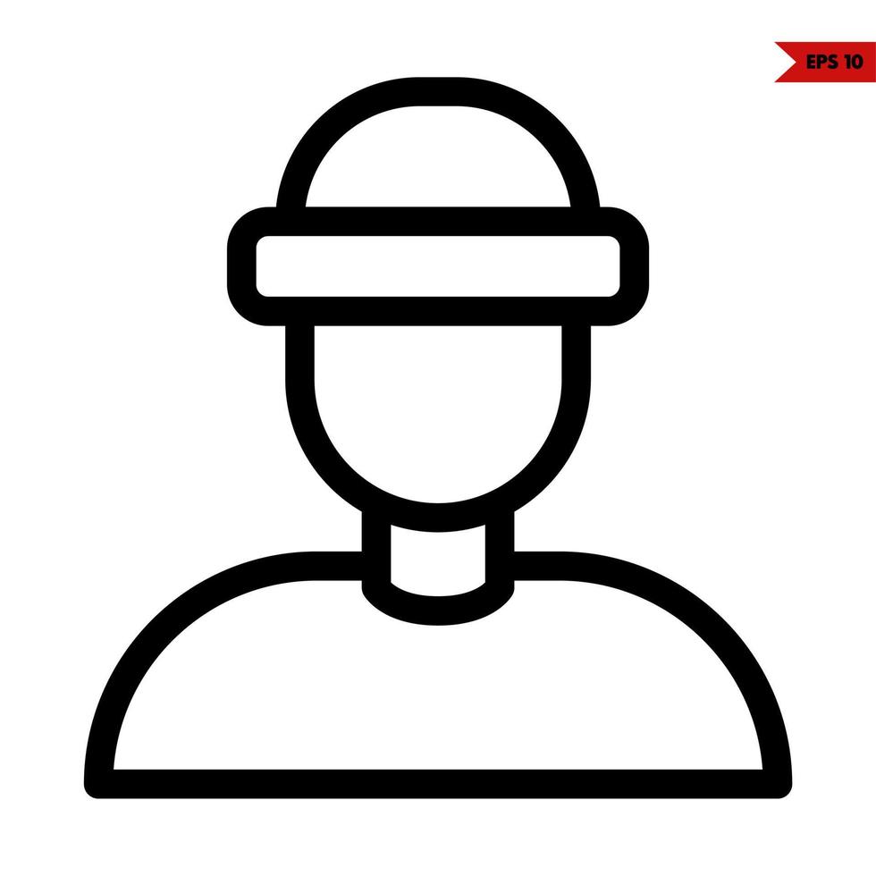 person line icon 22779836 Vector Art at Vecteezy