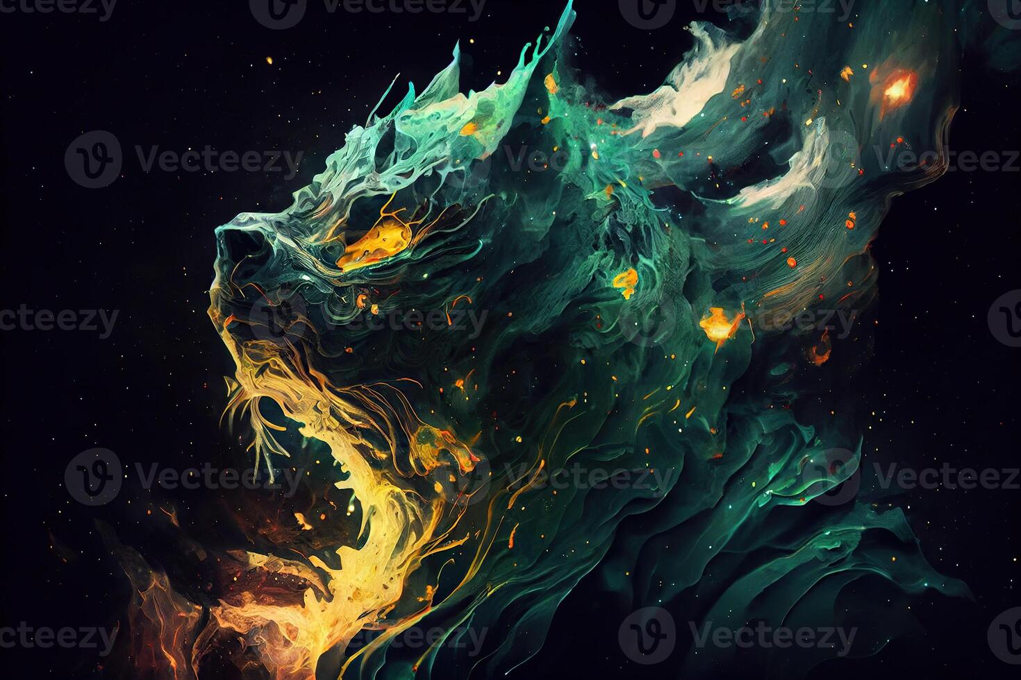 dark elemental wolves