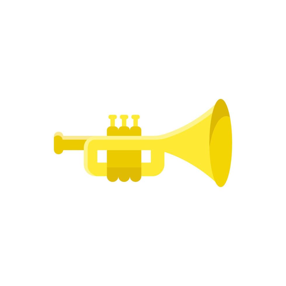 trompeta icono diseño vector modelo