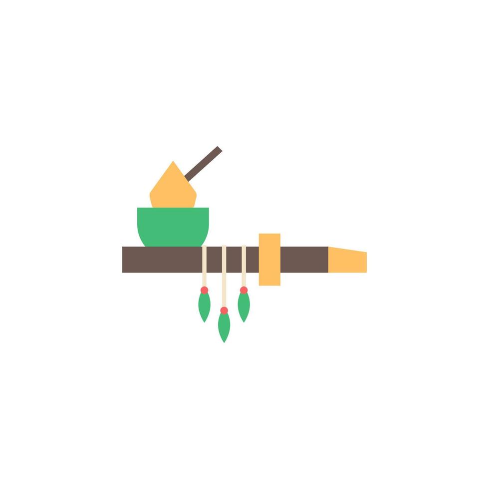 Pipe color vector icon