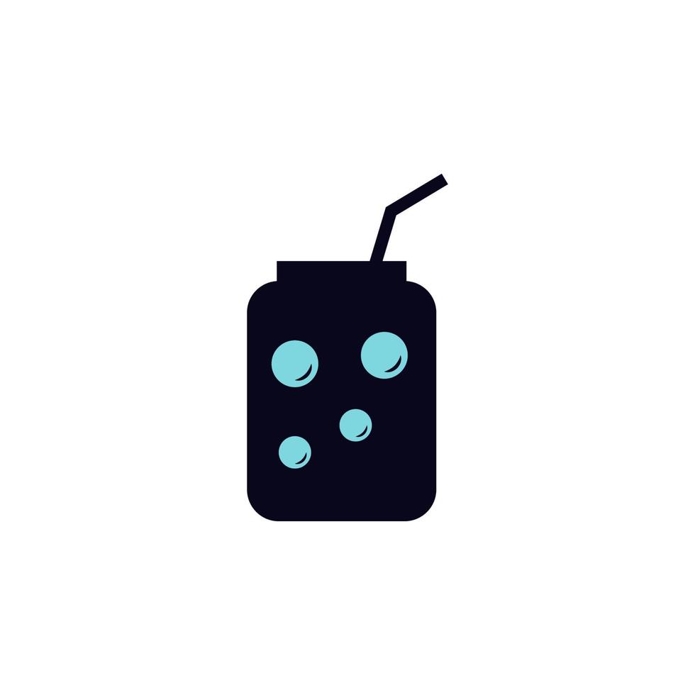 juice jar vector icon