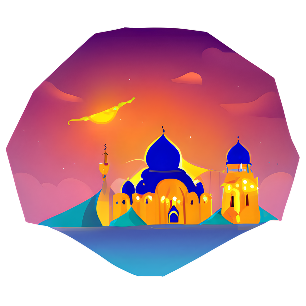 mosqoe islamic illustration png