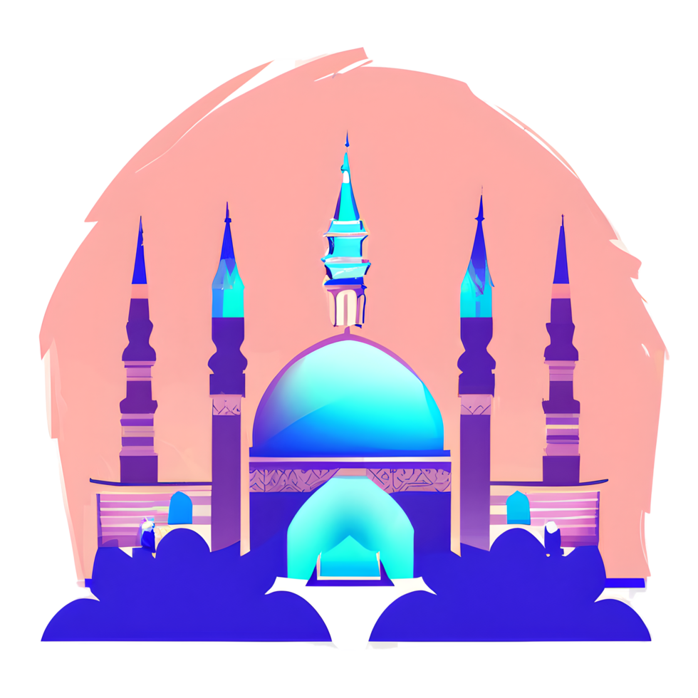 moschea islamico illustrazione png