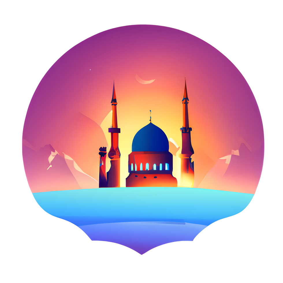 mosqoe islamic illustration png