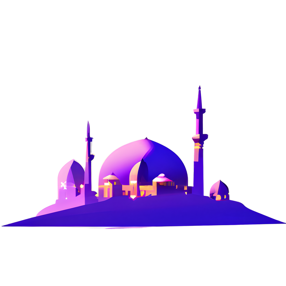 Moschee islamisch Illustration png