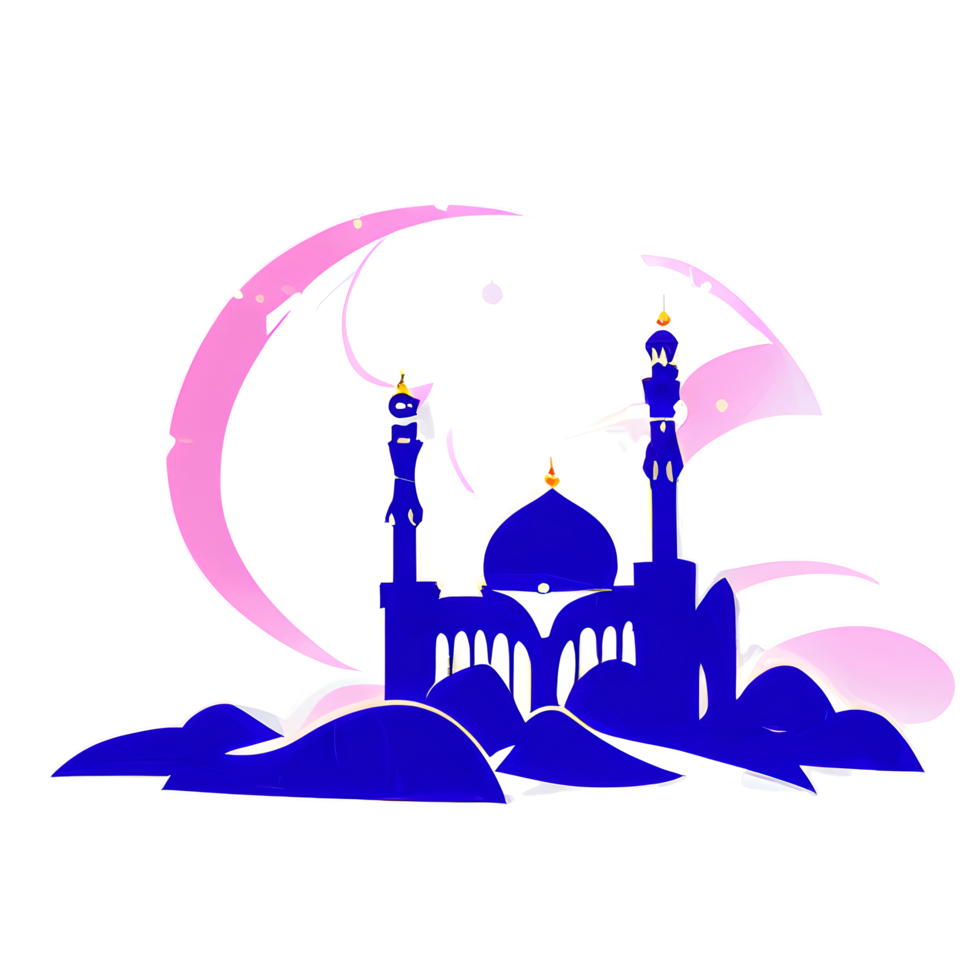 Moschee islamisch Illustration png
