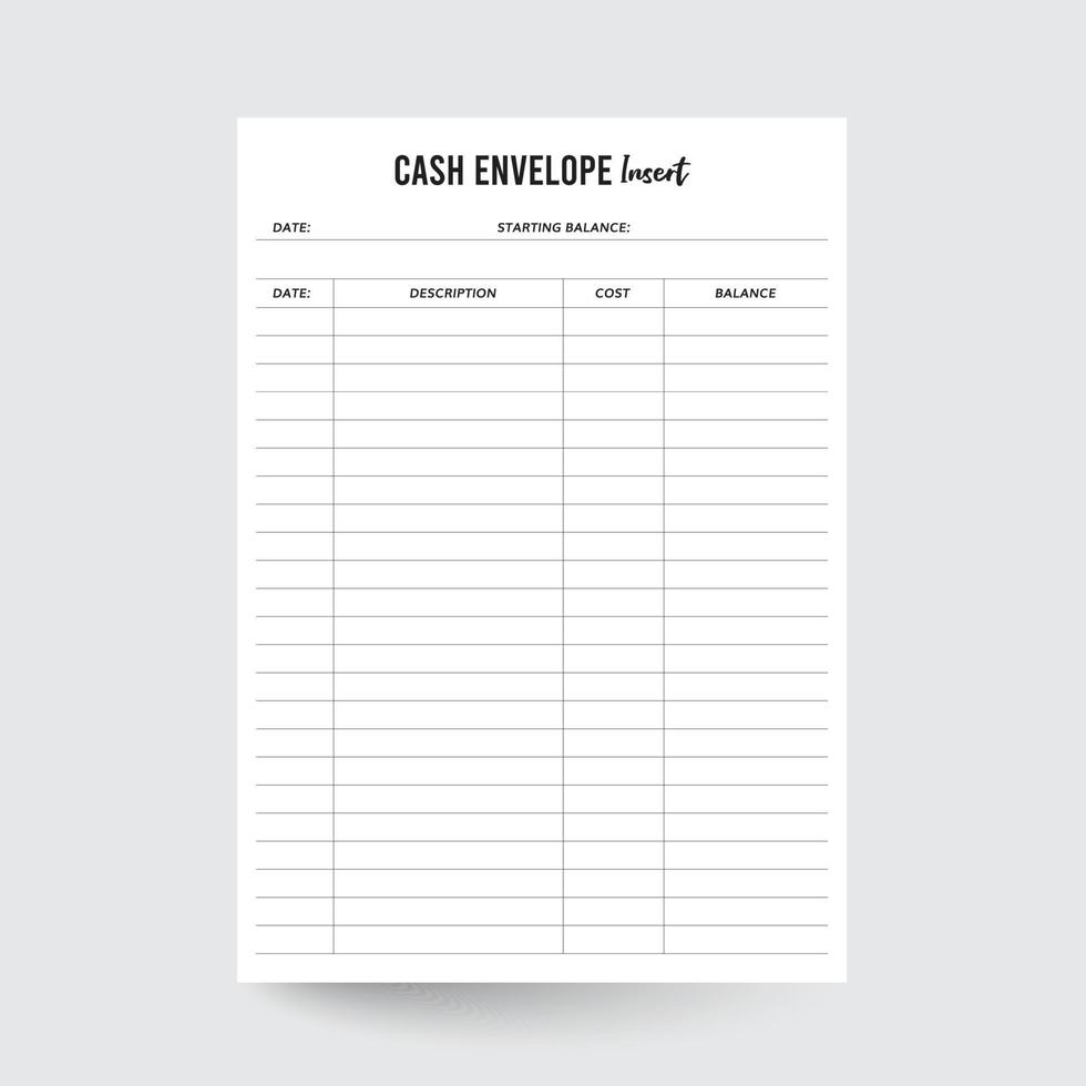 Cash Envelope Tracker,Cash envelope Planner,Cash Envelope Insert,Money Tracker,Envelope Tracker, Envelope Inserts,Budget Envelopes,Expense Tracker,Budget Insert,Cash Tracker vector