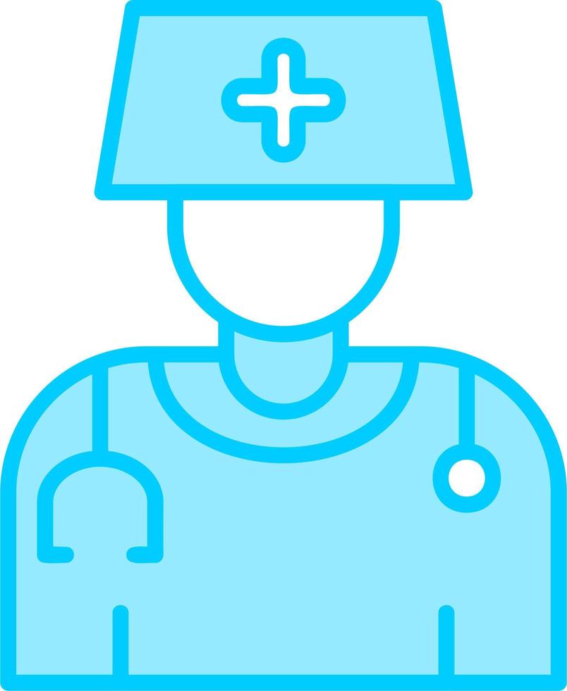 Lady Doctor Vector Icon