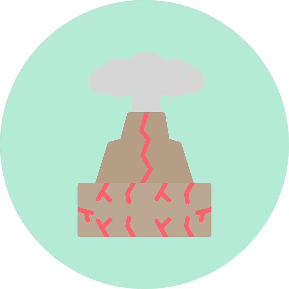 Volcano Vector Icon