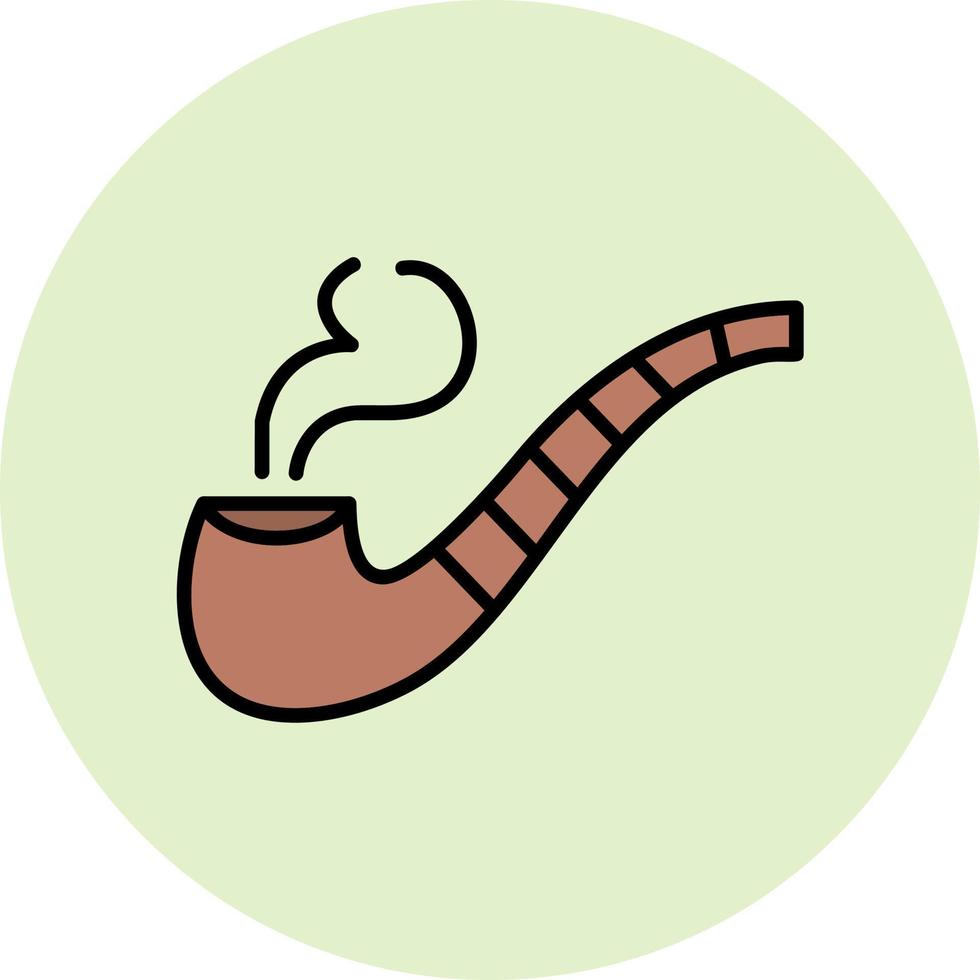 Smoking Pipe Vector Icon