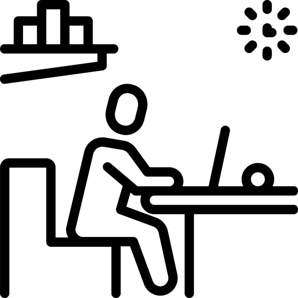 line icon for using vector