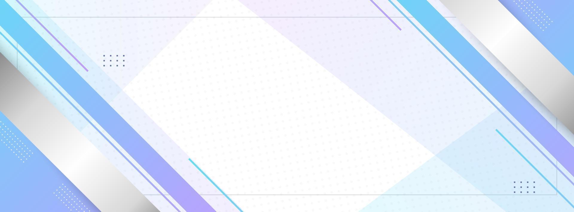 banner backgrounds. full of colors, minimalism, gradations, memphis.blue and purple vector