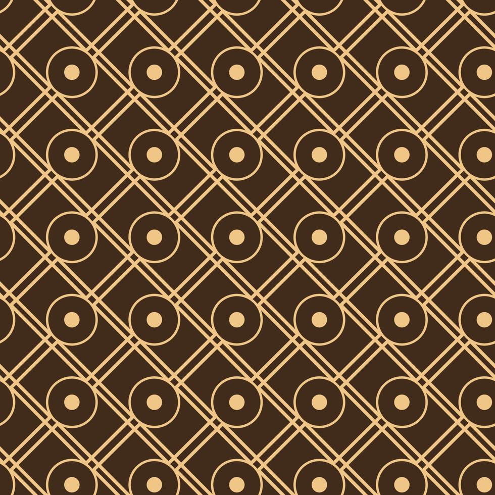 Circle pattern lines art Seamless background texture for textile.eps vector