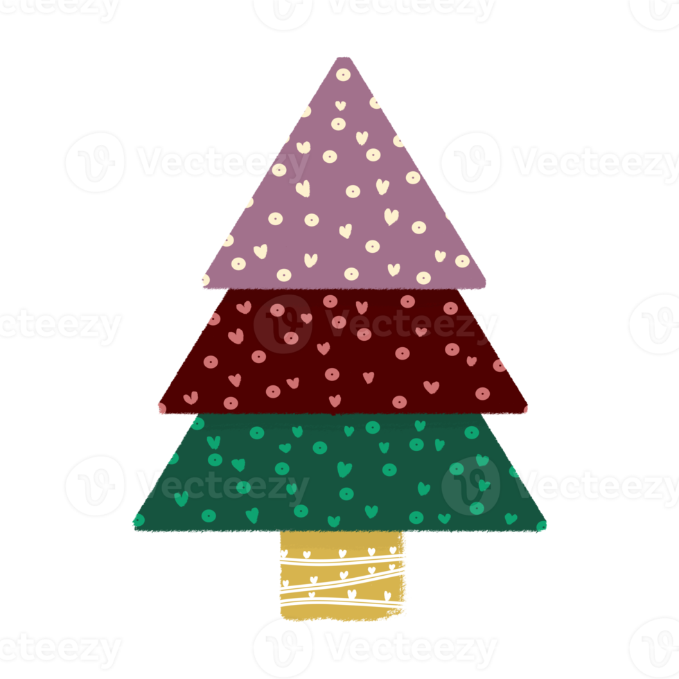 christmas tree element png
