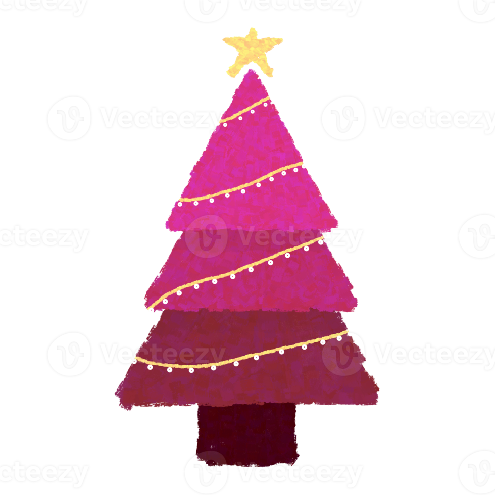 christmas tree element png