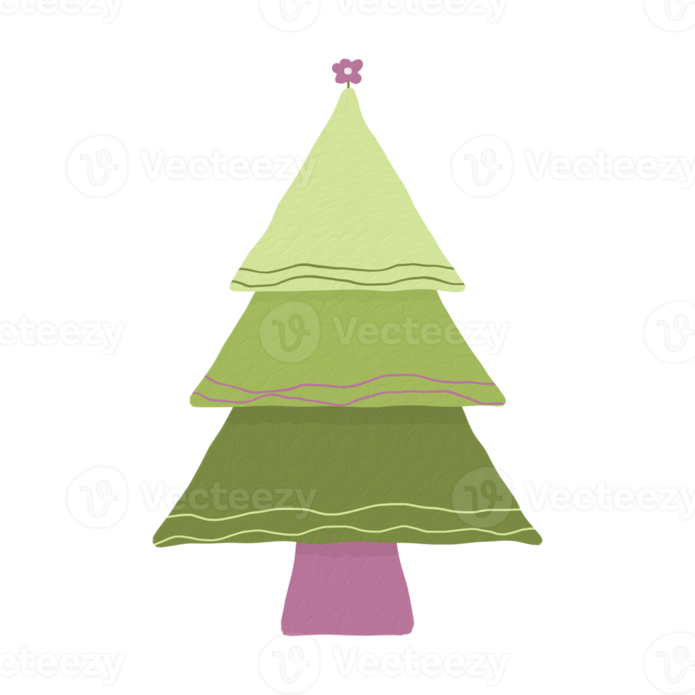 christmas tree element png