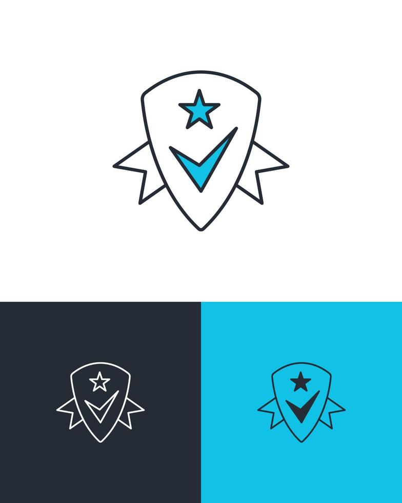 Quality Assurance and Approving Icon vector