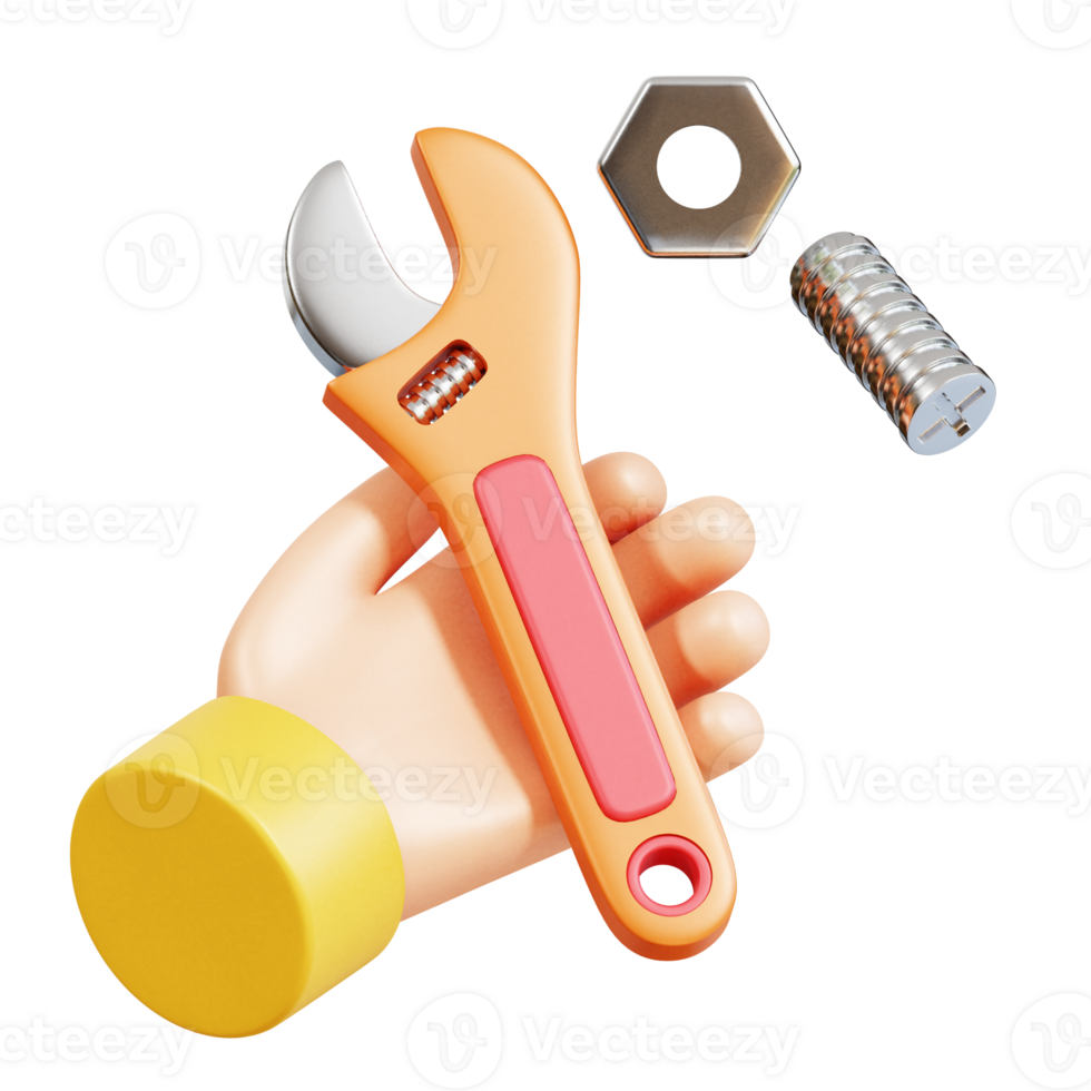 Construction Tools 3D Icon 22785330 PNG