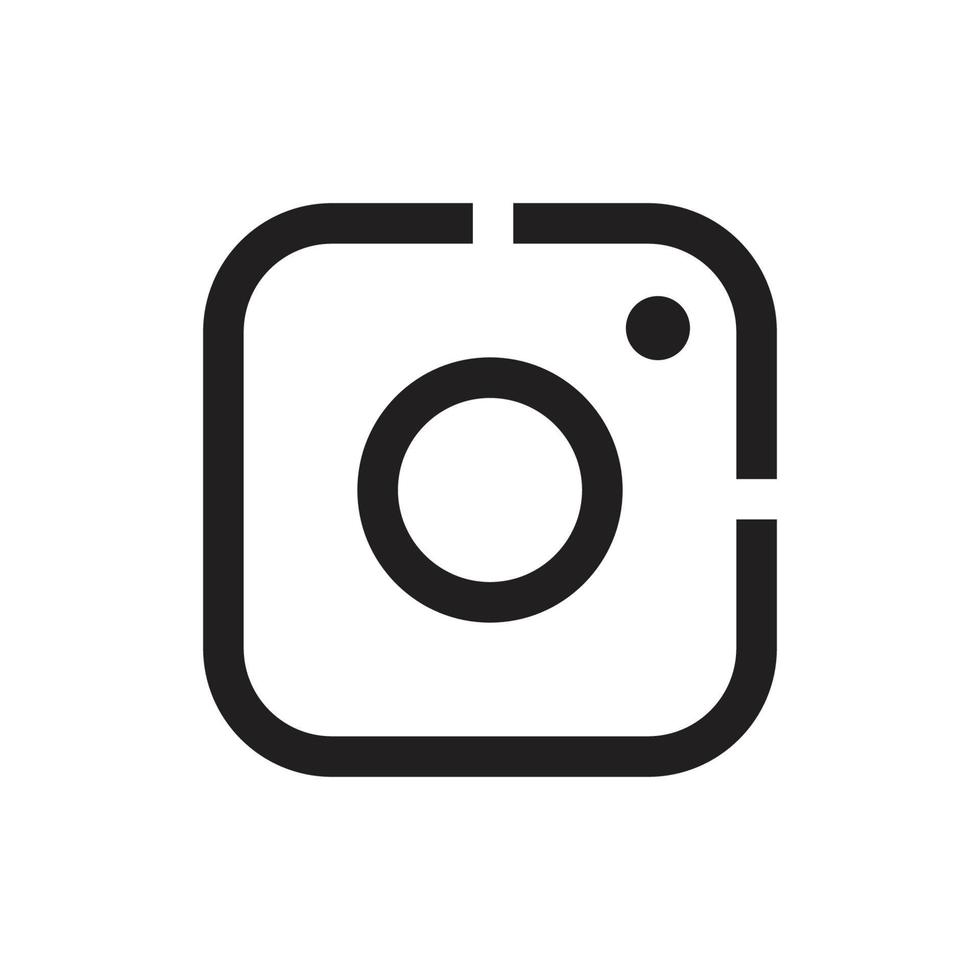 Camera icon vector