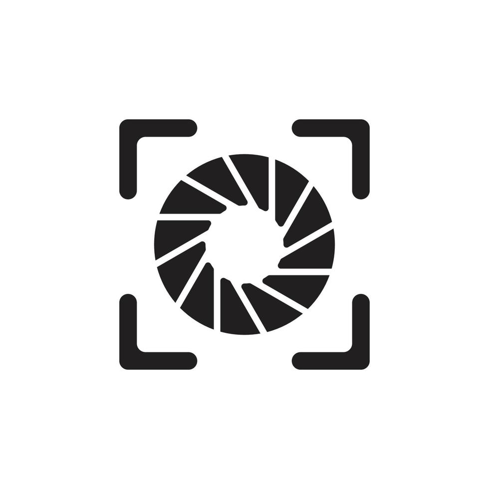 Camera icon vector