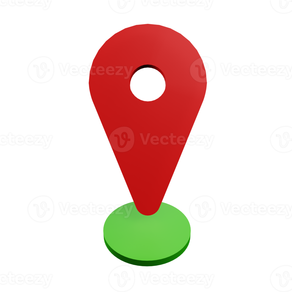 location 3d icon illustration png