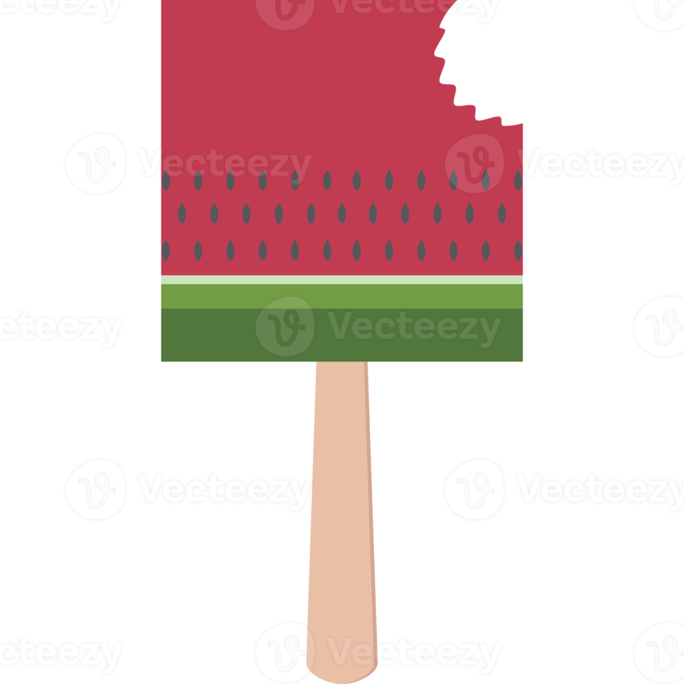 Wassermelone Süßigkeiten Stock cool frisch Sommer- Essen Obst Essen png