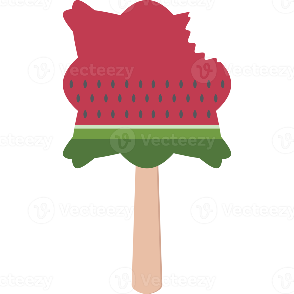 Melancia doce bastão legal fresco verão Comida fruta comendo png