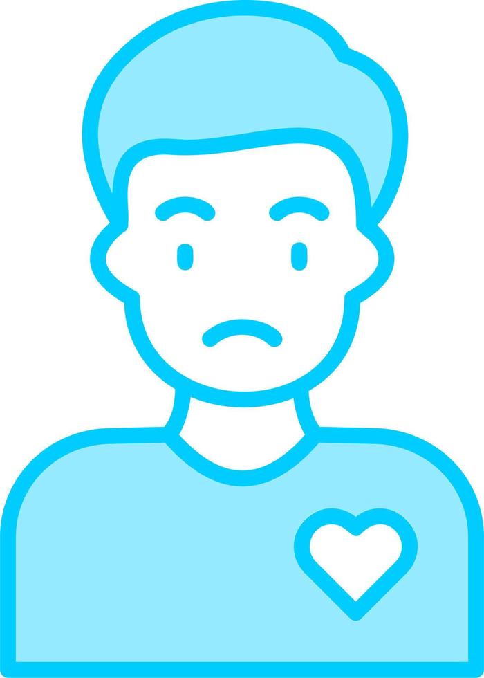Volunteer Man Vector Icon