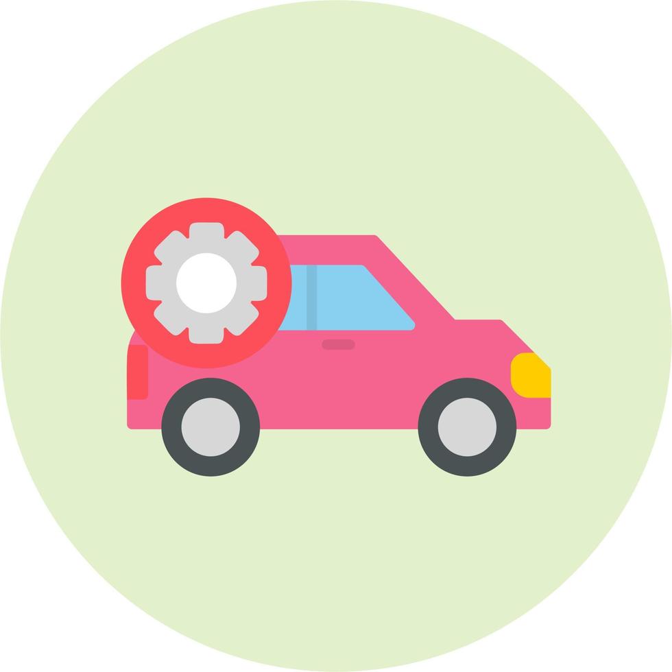 Car Setting Vector Icon