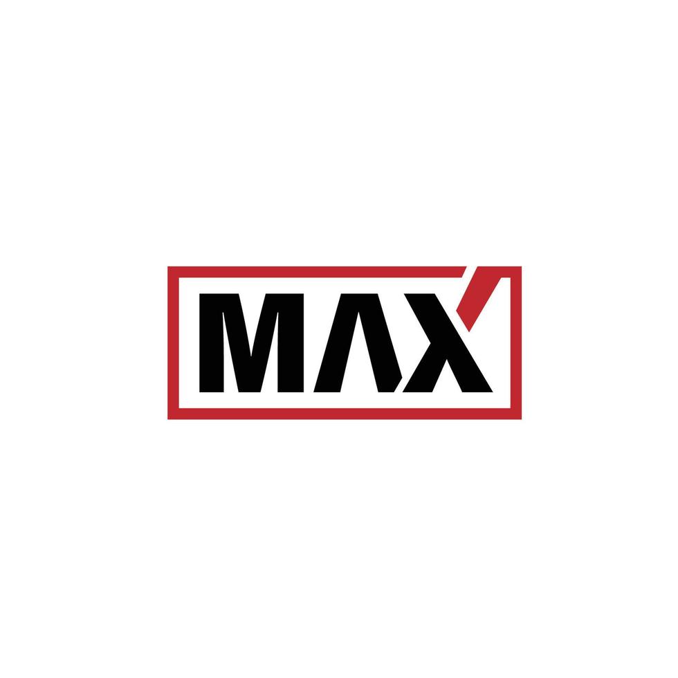 max logo vector gráfico ilustración