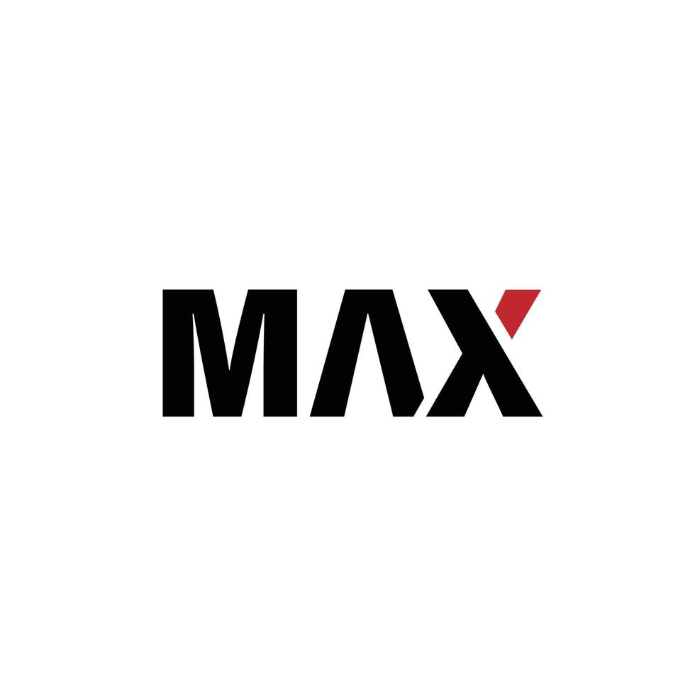 max logo vector gráfico ilustración