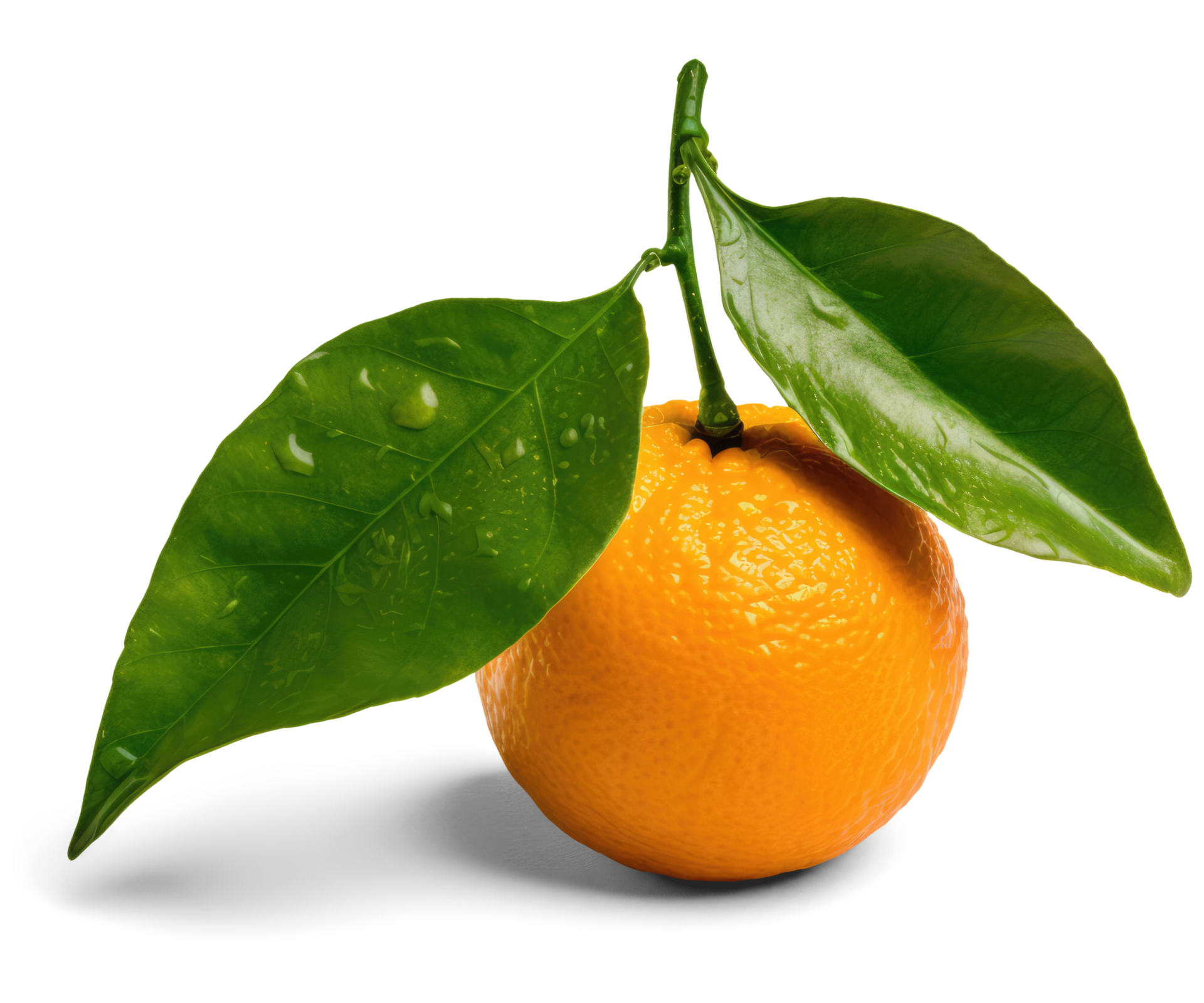 Orange Fruit With Leaves orange-fruit-with-leaves