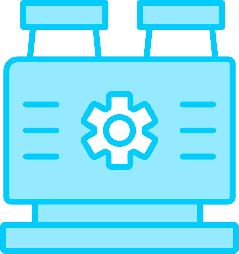 Factory Machine Vector Icon