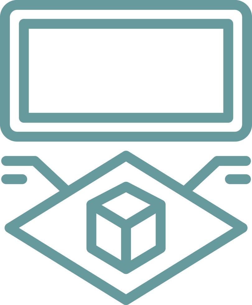 Augmented Reality Vector Icon Design