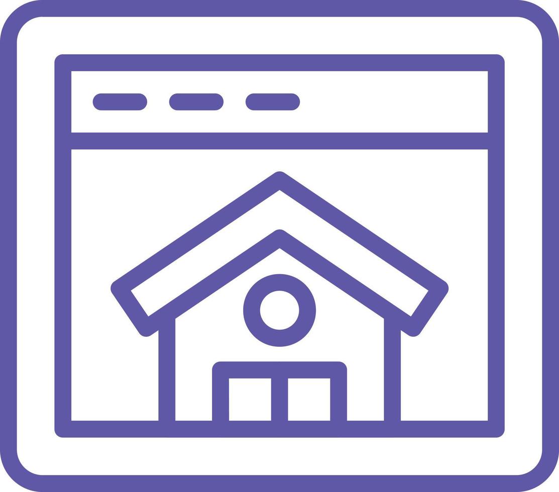 Homepage Vector Icon Design