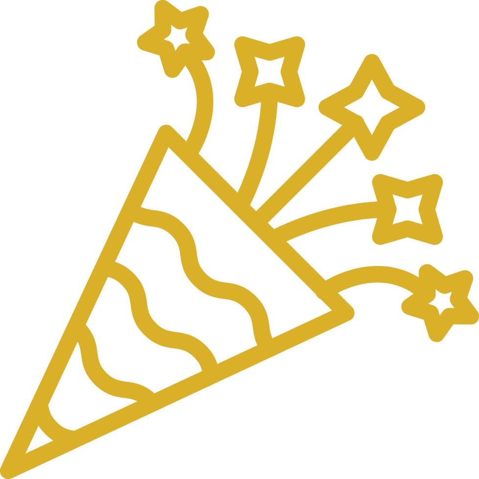 Confetti Vector Icon Design