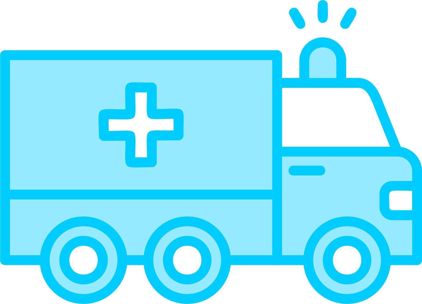 Ambulance Vector Icon