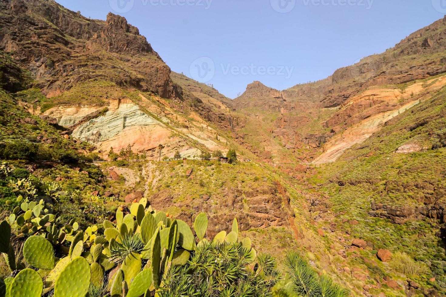 A scenic mountain view photo