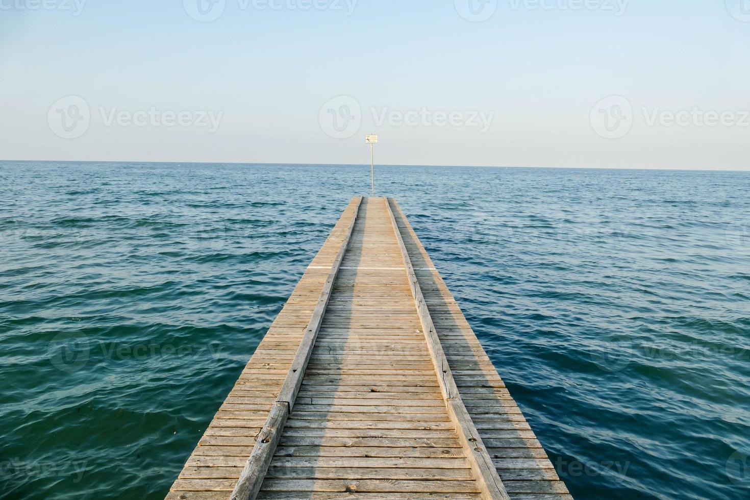 Pier in Lido di Jesolo photo